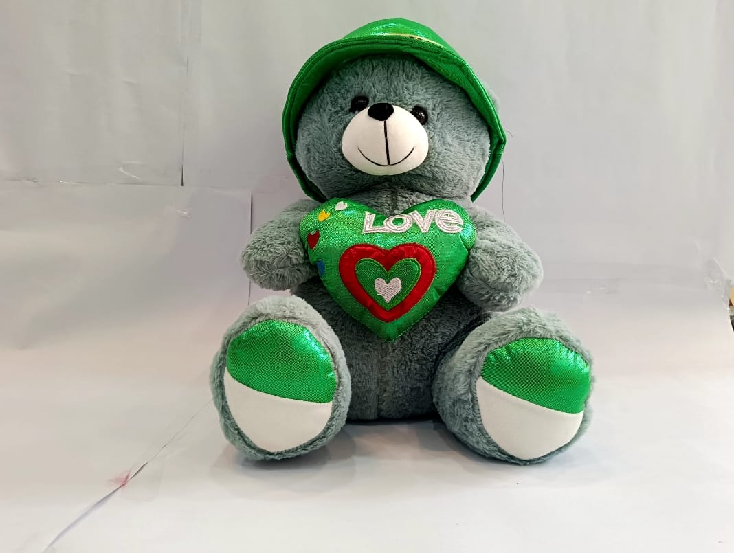 Buy Cute Green Hat Teddy - Teddy | eSadabahar